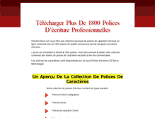 Tablet Screenshot of policeecriture.com